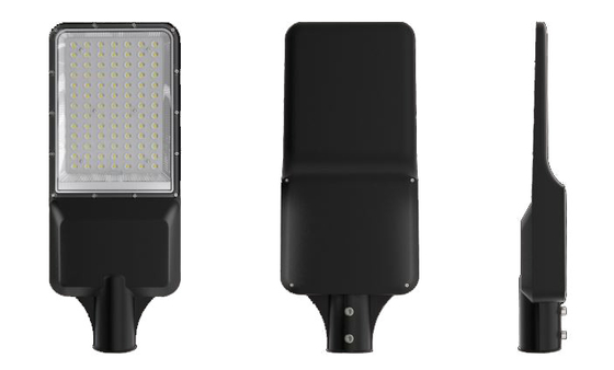 6000lm 400W 40AH Ultra Thin Solar Street Light 150lm/W With PC Lens For Road Lighting
