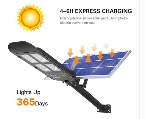 396PCS LED 2000LM Solar Panel Street Lamp 6V 40W Polycrystalline 300w