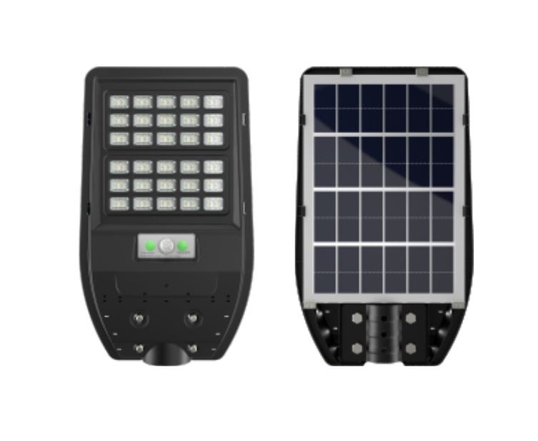 2600 Lumens Solar Street Lights Outdoor Dusk To Dawn SecurityWith PIR Motion Sensor