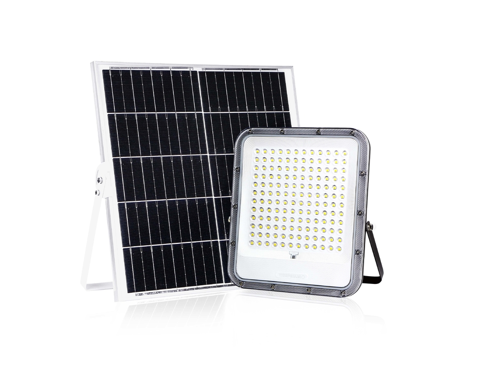 6V 15W Poly Panel IP65 Solar Flood Light 100 Watt