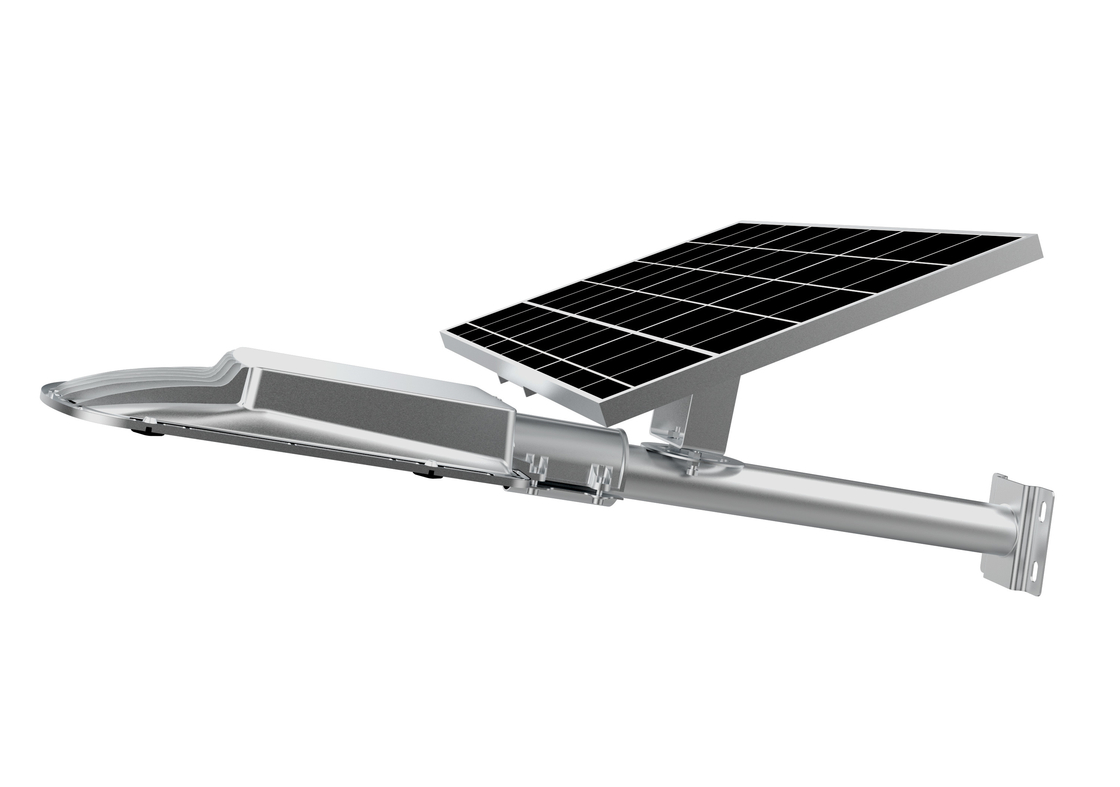Die Casting Alu 200W 2000lm Solar LED Street Lights With 50000hrs Working Time